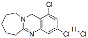 1,3-DICHLORO-6,7,8,9,10,12-HEXAHYDROAZEPINO[2,1-B]QUINAZOLINE HYDROCHLORIDE 化学構造式