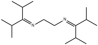 N,N'-bis(1-isopropyl-2-methylpropylidene)ethylenediamine  Structure