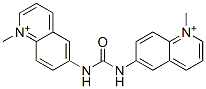 6,6'-(Carbonylbisimino)bis(1-methylquinolinium) 结构式