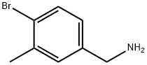 4-溴-3-甲基苄胺, 149104-92-7, 结构式