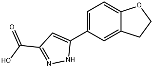 5-(2,3-Dihydro-1-benzofuran-5-yl)-1H-pyrazole-3-carboxylic acid|
