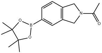 1-(5-(4,4,5,5-tetramethyl-1,3,2-dioxaborolan-2-yl)isoindolin-2-yl)ethanone|