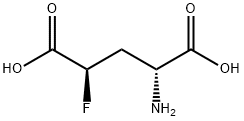 D-Glutamic acid, 4-fluoro-, (4R)- (9CI) 化学構造式