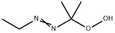 2-ETHYLAZO-2-PROPYLHYDROPEROXIDE Structure