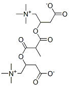 2-Methylmalonoyl carnitine 结构式