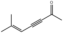 5-Hepten-3-yn-2-one, 6-methyl- (9CI) 结构式