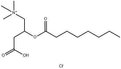OCTANOYL-DL-CARNITIN CHLORIDE 结构式