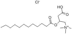 (±)-邻-月桂酰肉桂碱氯化物,14919-37-0,结构式