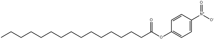 パルミチン酸(4-ニトロフェニル) 化学構造式