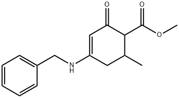 149221-05-6 methyl 4-(benzylamino)-6-methyl-2-oxocyclohex-3-en-1-oate