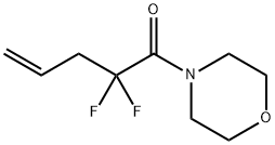 149229-28-7 Morpholine, 4-(2,2-difluoro-1-oxo-4-pentenyl)- (9CI)