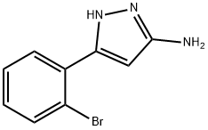 3-Amino-5-(2-bromophenyl)-1H-pyrazole Structure