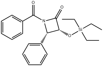 (3R,4S)-1-Benzoyl-4-phenyl-3-[(triethylsilyl)oxy]-2-azetidinone