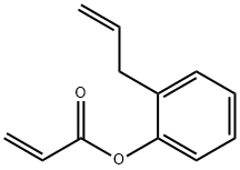 (2-prop-2-enylphenyl) prop-2-enoate 结构式