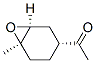 Ethanone, 1-(6-methyl-7-oxabicyclo[4.1.0]hept-3-yl)-, (1alpha,3alpha,6alpha)- (9CI) Structure