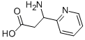 3-氨基-3-(吡啶-2-基)丙酸,149251-81-0,结构式
