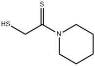 Piperidine,  1-(2-mercapto-1-thioxoethyl)-  (9CI) Structure