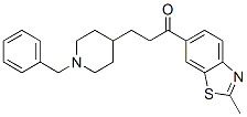 1-(2-methyl-6-benzothiazolyl)-3-(N-benzyl-4-piperidinyl)propan-1-one,149292-56-8,结构式