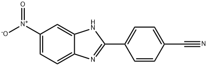 4-(5-NITRO-1H-BENZIMIDAZOL-2-YL)BENZONITRILE,149297-94-9,结构式