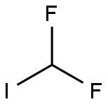 二氟碘甲烷,1493-03-4,结构式