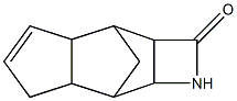 3,7-Methano-2H-indeno[5,6-b]azet-2-one,1,2a,3,3a,6,6a,7,7a-octahydro-,exo,exo-(8CI),14930-20-2,结构式