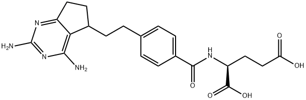 N-(4-(2-(2,4-diamino-6,7-dihydro-5H-cyclopenta(d)pyrimidin-5-yl)ethyl)benzoyl)glutamic acid|