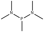 BIS(DIMETHYLAMINO)METHYLPHOSPHINE 结构式