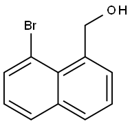 (8-溴-1-萘)甲醇, 14938-58-0, 结构式