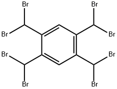 1,2,4,5-四(二溴甲基)苯 结构式