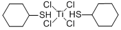 四氯双(环己基巯基)钛,149391-23-1,结构式
