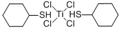 BIS(MERCAPTOCYCLOHEXANE)TITANIUM TETRACHLORIDE Struktur