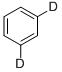 ベンゼン-1,3-D2 化学構造式