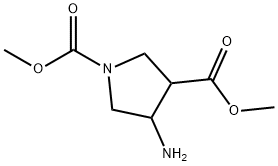 1,3-Pyrrolidinedicarboxylicacid,4-amino-,dimethylester(9CI)|