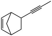 Bicyclo[2.2.1]hept-2-ene, 5-(1-propynyl)- (9CI) Structure