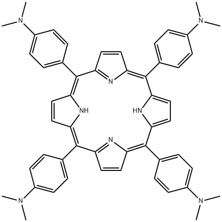 5,10,15,20-四-(二甲基氨基苯)卟啉,14945-24-5,结构式
