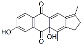 2,10a-Dihydro-8,10a-dihydroxy-3,11-dimethyl-1H-cyclopent(b)anthracene- 5,10-dione|化合物 T25578