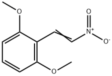 2,6-DIMETHOXY-BETA-NITROSTYRENE Structure