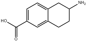 2-Naphthalenecarboxylicacid,6-amino-5,6,7,8-tetrahydro-(9CI) Structure