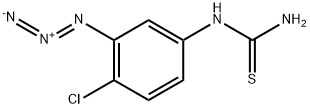 1-(3-azido-4-chlorophenyl)-2-thiourea 结构式