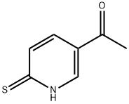 Ethanone, 1-(1,6-dihydro-6-thioxo-3-pyridinyl)- (9CI) Structure
