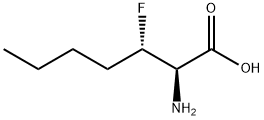 Heptanoic acid, 2-amino-3-fluoro-, [S-(R*,S*)]- (9CI) 结构式