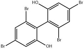 4,4',6,6'-tetrabromo[1,1'-biphenyl]-2,2'-diol 结构式