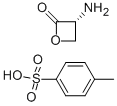 (R)-3-Amino-2-oxetanone p-toluenesulfonic acid salt Struktur