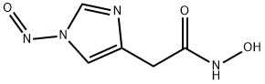 (1-NITROSO-1H-IMIDAZOL-4-YL)ACETOHYDROXAMICACID 化学構造式