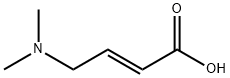 (E)-4-(二甲基氨基)丁-2-烯酸, 149586-32-3, 结构式