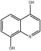 4,8-dihydroxyquinoline Struktur