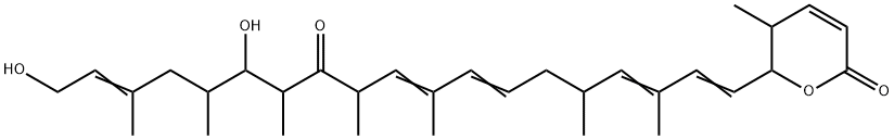 6-[(1E,3E,7E,9E,17E)-14,19-dihydroxy-3,5,9,11,13,15,17-heptamethyl-12- oxo-nonadeca-1,3,7,9,17-pentaenyl]-5-methyl-5,6-dihydropyran-2-one|