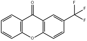 2-(三氟甲基)-9H-呫吨-9-酮, 1496-15-7, 结构式