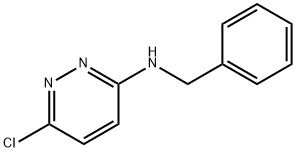 N-benzyl-6-chloropyridazin-3-amine, 1496-85-1, 结构式
