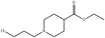 ethyl 1-(3-chloropropyl)piperidine-4-carboxylate,149669-14-7,结构式
